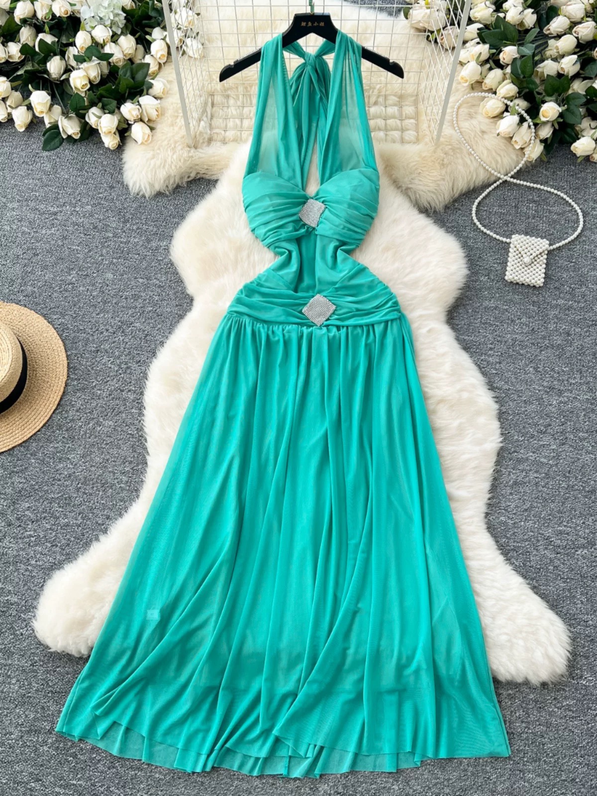Route to vacation luxury designer dress CD901 images